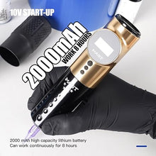 Load image into Gallery viewer, Mast Archer Wireless Tattoo Pen Machine, 5 Star Series Pro Rotary Tattoo Gun with Powerful Motor by Mcore, 2,000mAh Battery by Mastlabs for Run Long Time