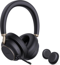 Load image into Gallery viewer, Yealink BH76 Plus UC Wireless Headset for Work, Bluetooth Headsets with Microphone Active Noise Cancelling, Retractable Mic Arm, ANC Business Headsets for Teams Zoom Meeting Call, Switchable Earpads