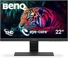 Load image into Gallery viewer, BenQ GW2283 Computer Monitor 22" FHD 1920x1080p | IPS | Eye-Care Tech | Low Blue Light | Anti-Glare | Adaptive Brightness | Tilt Screen | Built-In Speakers | HDMI | VGA,Black