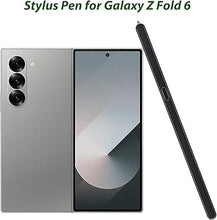 Load image into Gallery viewer, Galaxy Z Fold 6 S Pen Fold Edition for Samsung Galaxy Z Fold 6 5G Stylus Pen,S Pen 6 Fold Edition for Galaxy Z Fold 6 5G Stylus with Replacement Nibs/Tips,EJ-PF946BBEGUS(Black)