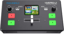 Load image into Gallery viewer, feelworld-livepro-l1-v1-video-switcher-4x-hdmi-usb3-live-streaming
