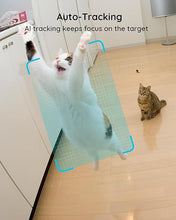 Load image into Gallery viewer, virtavo EggSentry Indoor Security Camera, Dual-Lens & Split View, 360° PTZ Baby Monitor & Pet Cam, Motion Tracking, 2-Way Audio, Night Vision, Cloud/SD Storage, Phone App, 2.4GHz WiFi