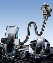 Load image into Gallery viewer, APPS2Car Phone Holder for Car Windshield/Dashboard/Window, Cell Phone Mount for Car Truck, Compatible with iPhone, Samsung, Google, LG and More