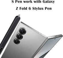 Load image into Gallery viewer, Galaxy Z Fold 6 S Pen Fold Edition Replacement for Samsung Galaxy Z Fold 6 S Pen, Galaxy Z Fold 6 Slim S Pen Fold Edition for Samsung Galaxy Z Fold 6 Stylus Pen +2Tips/Nibs (Black)