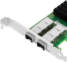 Load image into Gallery viewer, 25GbE NIC Card for Mellanox MCX4121A-ACAT, PCIe 3.0 x8 25Gb Ethernet NIC with Mellanox ConnectX-4 Lx Chipset, Dual SFP28 Network Card Support RDMA