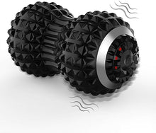Load image into Gallery viewer, Vibrating Massage Ball for Pain Relif, Mobility Ball for Physical Therapy and Workout Recovery, Deep Tissue Myofascial Release Tools - Back, Shoulder & Foot Muscle Massager (Black)