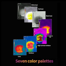 Load image into Gallery viewer, UNI T UTi120MS Thermal Camera for iPhone iOS, Infrared Cameras Thermal Imaging, 120X90 IR Resolution,Thermal Imager,-4°F~1022°F Temperature Range,25Hz Frame Rate,Support Video Recording