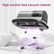 Load image into Gallery viewer, Bed Vacuum Cleaner-6600mAh Wireless Handheld UV Mattress Vacuum Cleaner,Lightweight Two Speeds Cleaner Machine for Bed,Sofas,Pillow