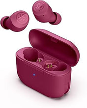 Load image into Gallery viewer, JLab Go Air Pop True Wireless Bluetooth Earbuds & Charging Case - Dark Pink, Dual Connect, IPX4 Sweat Resistance, Bluetooth 5 Connection, 3 EQ Sound Settings Signature, Balanced, Bass Boost