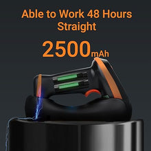 Load image into Gallery viewer, Tera Barcode Scanner Wireless with Screen: Pro Version 1D 2D QR with Setting Keypad Charging Cradle Works with Bluetooth 2.4G Wireless USB Wired Handheld Bar Code Reader HW0009