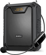 Load image into Gallery viewer, SHIDU Voice Amplifier Wireless Microphone 30W Classroom Microphone for Teachers Wireless Bluetooth Voice Speaker Portable PA System for Teachers,Classroom, Meetings, Outdoors