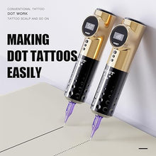 Load image into Gallery viewer, Mast Archer Wireless Tattoo Pen Machine, 5 Star Series Pro Rotary Tattoo Gun with Powerful Motor by Mcore, 2,000mAh Battery by Mastlabs for Run Long Time