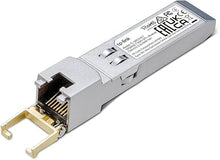 Load image into Gallery viewer, TP-Link TL-SM5310-T | 10GBase-T RJ45 SFP+ Module | 10G Copper SFP+ Transceiver | SFP+ to Ethernet | Plug and Play | Hot Pluggable | Up to 30m distance| | Durable Metal Casing | Versatile Compatibility