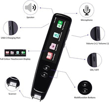 Load image into Gallery viewer, World Scanner Go | Voice & Text Translation | e-pens | Affordable OCR Scanning Device for Dyslexia, Studying Languages | Includes 60+ Languages | Portable Support for Travelling & Business