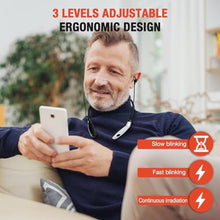 Load image into Gallery viewer, 650nm Red Light Therapy Device for Nose & Ear, Portable Neck Hanging 2-in-1 Red Light Therapy Kit with Silicone Sleeve, Non-Invasive Nasal & Ear Soothing Device for Personal Wellness Easy to Use_431