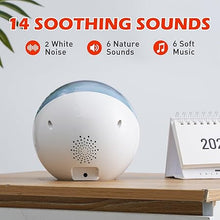 Load image into Gallery viewer, Kids Alarm Clock, Ok to Wake Clock with Sun & Star, Sound Machine, Night Lights, Nap Timer, Sleep Training Clock for Toddlers, Child