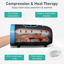 Load image into Gallery viewer, QUINEAR Hand Massager - Cordless Hand Massager with Heat and Compression for Arthritis, Carpal Tunnel and Stiff Joints - Gifts for Women Men - FSA/HSA Eligible