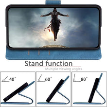 Load image into Gallery viewer, SUANPOT Compatible with iPhone 16 Plus 6.7" Wallet case with RFID Blocking Credit Card Holder,Flip Book PU Leather Protective Cover Women Men for Apple 16 Plus Phone case Sky Blue