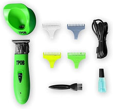 Load image into Gallery viewer, TPOB Ghost X Beard Trimmer Hair Clippers for Men, Professional Hair Trimmer T-Blade Trimmer Cordless Rechargeable Edgers Clippers Electric Beard Trimmer Shaver (Ghost X Slime)