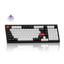 Load image into Gallery viewer, Keychron Q5 HE Rapid Trigger Gaming Keyboard Wireless with Hall Effect Gateron Double-Rail Magnetic Switch Adjustable Actuation, 2.4 GHz/Bluetooth/Wired QMK RGB Aluminum for Mac Windows Linux - Black