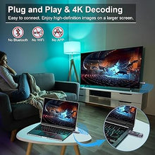 Load image into Gallery viewer, Wireless HDMI Transmitter and Receiver, 4K Decode 1080P Output, Wireless HDMI Sender Extender, Metal Housing, LED Display, 100FT Range, 2.4G&5G, for PC/DV/HDTV/Projector/TV Box, No Need App/Bluetooth