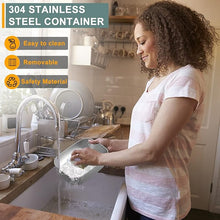 Load image into Gallery viewer, Monteka Electric Lunch Box Food Heater - Leakproof Portable Food Warmer heated lunch box for adults for Car/Home/Truck with 1.5L Removable Stainless Steel Container, 12V/24V/110V, Green