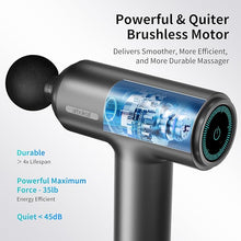 Load image into Gallery viewer, arboleaf Massage Gun, Massage Gun Deep Tissue, FSA HSA Eligible Muscle Percussion Massage Gun Handheld, Powerful Portable Back Massager Gun with Carry Case for Athletes, Relax, Christmas Gifts