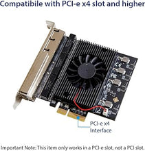 Load image into Gallery viewer, 6 Port 2.5 Gigabit PCI-e x4 Ethernet Network Card