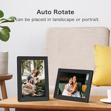 Load image into Gallery viewer, Digital Picture Frame, Frameo WiFi 10.1 Inch 1280*800IPS HD Touch Screen Digital Photo Frame, 16GB Memory, Auto-Rotate, Share Picture Video, Birthday Gifts for Women, Gifts for Mom, Dad, Wedding Gifts