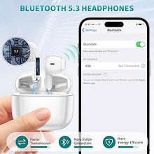 Load image into Gallery viewer, ACAGET Wireless Earbuds for iPhone 16 15 Pro Max 14 13 12 11 XR XS Bluetooth 5.3 Headphones Noise Canceling Earphones for Galaxy S24 Ultra S23 S22 S21 HiFi Bass Stereo Earphone for Google Pixel 9 Pro