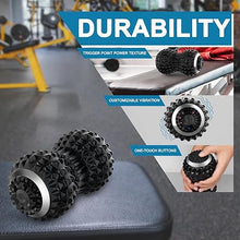 Load image into Gallery viewer, Vibrating Massage Ball for Pain Relif, Mobility Ball for Physical Therapy and Workout Recovery, Deep Tissue Myofascial Release Tools - Back, Shoulder & Foot Muscle Massager (Black)