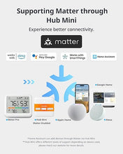 Load image into Gallery viewer, SwitchBot WiFi Indoor Outdoor Thermometer Meter Pro Pack with Outdoor Meter and Hub Mini (Matter Enabled), Wireless Humidity Sensor with App Control, Thermometer for Basement, Kitchen, and Greenhouse