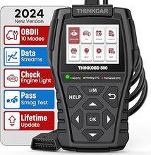 Load image into Gallery viewer, THINKCAR OBD2 Scanner for Car, Thinkobd 500 Check Engine Code Reader with Lifetime Free Upgrade, Emission Test Scan Tool for Mechanics, Car Diagnostic Scanner for All OBD-II Cars After 1996 Black