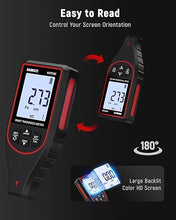 Load image into Gallery viewer, KAIWEETS Paint Thickness Gauge Car Coating Depth Gauge 0~2999?M Digital Paint Meter for Cars Paint Mil Thickness Tester for Used Car Buyers with Limit Alarm, Data Storage, 2-Direction Rotating Screen