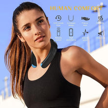 Load image into Gallery viewer, Neck Massager Heated Neck Massage Therapy 9 Modes 50 Intensities Portable Deep Tissue Trigger Point Massager Cordless Intelligent Massager for Neck Pain(FSA or HSA Eligible)