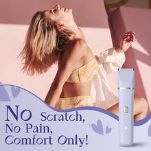 Load image into Gallery viewer, Electric Razors for Women - Wet/Dry Womens Electric Shaver for Legs, Replaceable Body Hair Blade Heads&Hair Remover for Face Head, No Nick, No Cut, No Razor Burn, Purple