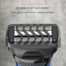 Load image into Gallery viewer, Remington Comfort Series Foil Shaver for Men, Electric Shaver, Pop-up Trimmer, Blue, PF7400E