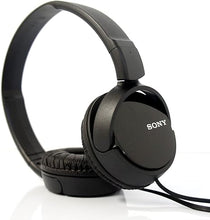 Load image into Gallery viewer, Sony ZX110 Over-Ear Dynamic Stereo Headphones (Black)