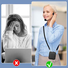 Load image into Gallery viewer, NORWII Voice Amplifier Mini Portable Rechargeable with Personal Wired Microphone for Teachers, Classroom, Presentation, Tour Guides, Meeting, Coaches