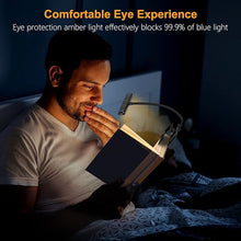 Load image into Gallery viewer, Gritin 19 LED Rechargeable Book Light for Reading in Bed with Memory Function- Eye Caring 3 Color Temperatures,Stepless Dimming Brightness,80 Hrs Runtime Lightweight Clip On Light for Book Lovers
