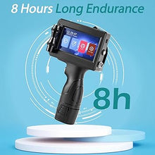 Load image into Gallery viewer, C10 Handheld Inkjet Printer Gun with Original Fast-Drying Ink Cartridge for Text QRCode Barcode Batch Number Label Image Expiry Date Portable Printer for Any Surface (Non-encrypted)
