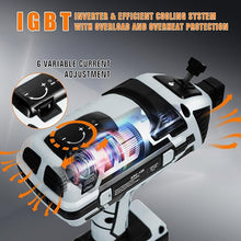 Load image into Gallery viewer, Welding Machine Handheld 110V 120Amp Portable ARC Welder Gun Hand Held Welder Machine with Digital Display IGBT Inverter 6 Variable Current Adjustment for 1/16''-1/8'' Welding Rods