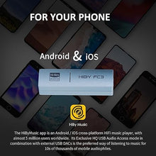 Load image into Gallery viewer, HiBy FC3 USB DAC with Display Hi-Res Audio 112mW Output Power Support PCM DSD MQA dongle for iPhone/MAC/Android/Windows(Purple)