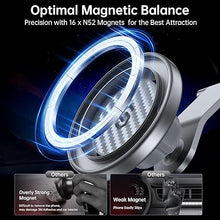 Load image into Gallery viewer, SYNCWIRE Fits MagSafe Car Mount for Universal Dashboard & Tesla Screen, Kevlar Silver Magnetic Phone Holder for Car, Super Stable Magnetic Car Phone Mount for iPhone 16 Pro Max 15 14 13 12&All Phones