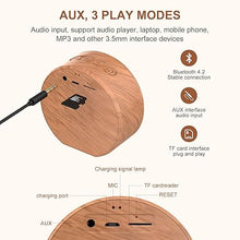 Load image into Gallery viewer, Wireless Speakers, Portable Bluetooth Speaker with IPX4 Waterproof, Perfect Small Size, HD Sound, Wireless Bluetooth Speaker for Home Office Bookshelf Outdoor Travel Camping-White