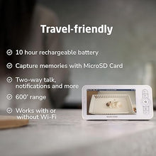 Load image into Gallery viewer, Maxi-Cosi See Pro 360 Baby Monitor with CryAssist™ AI Cry Translation, 2K HD camera with PTZ, Secure Non Wi-Fi 5 inch parent unit, 10 hour battery, Soothing Lullabies, 2-way audio