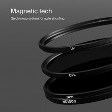 Load image into Gallery viewer, Urth 67mm 4-in-1 Magnetic Lens Filter Kit (Plus+) -UV, CPL, Neutral Density ND8, ND1000, Multi-Coated Optical Glass, Ultra-Slim Camera Lens Filters