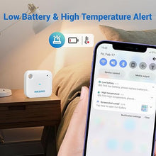 Load image into Gallery viewer, INKBIRD WiFi Thermometer Hygrometer Monitor, Smart Temperature Humidity Sensor IBS-TH3 with App Notification Alert, 1 Year Data Storage Export, Remote Monitor for Greenhouse Wine Cellar Baby Room