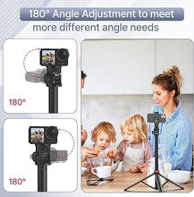 Load image into Gallery viewer, ULANZI MT-79 Extendable Tripod Aluminum, 81" Portable Adjustable Light Stand with 1/4" Screw, 360° Ball Head Camera Phone Tripod for Camera Video Light Smartphone, Lightweight for Travel
