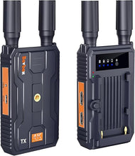 Load image into Gallery viewer, Wireless HDMI Transmitter and Receiver 4K:, 656FT(200M) Plug&Play Wireless HDMI Extender, 2.4/5G Wireless Video Transmission System for Streaming Video/Audio from Laptop/PC to HDTV/Projector/Monitor